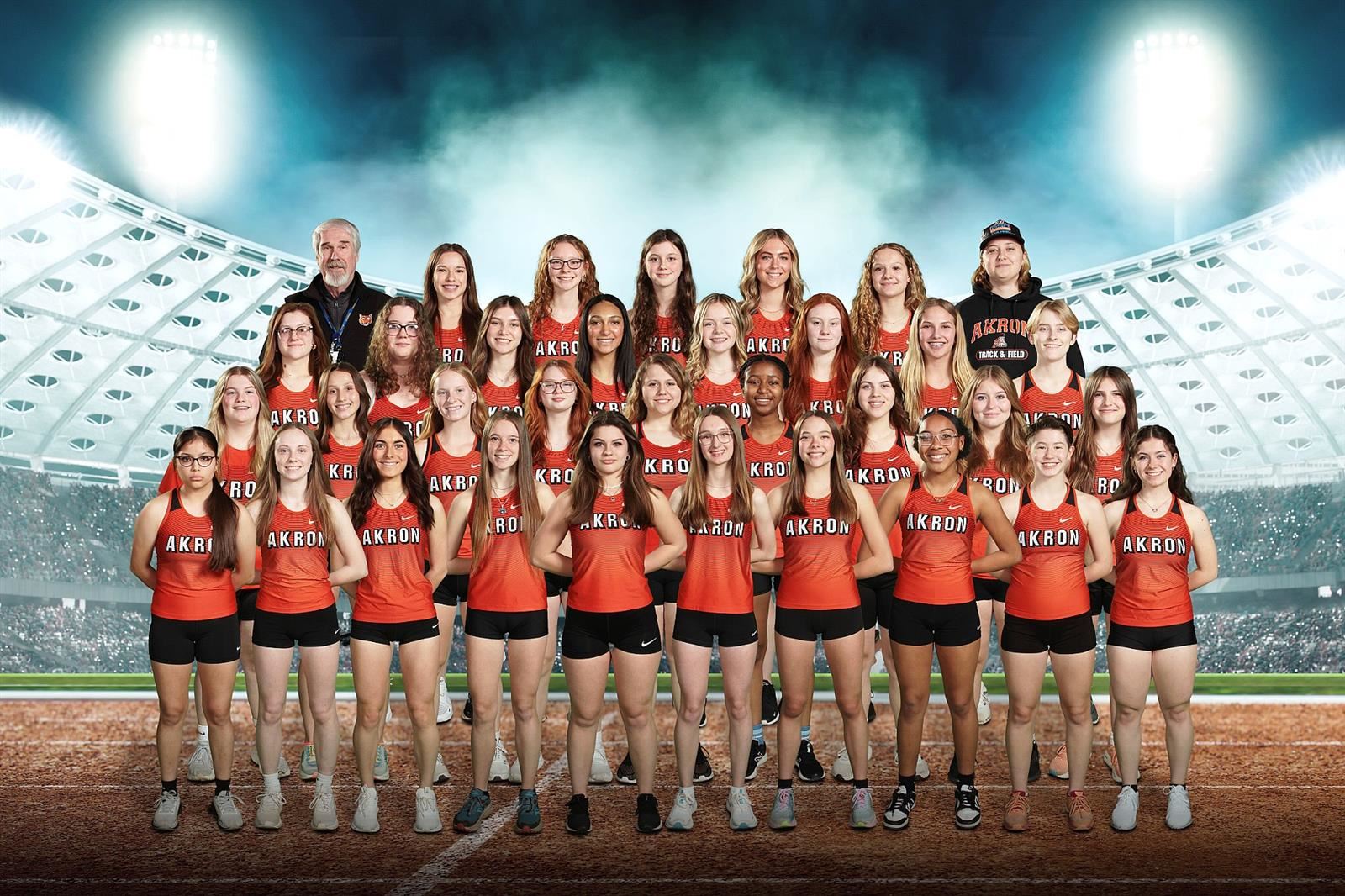 2024 Girls Track Team